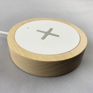 Wireless Cellphone Charging Base for Iphone & Android, QI Certified, White